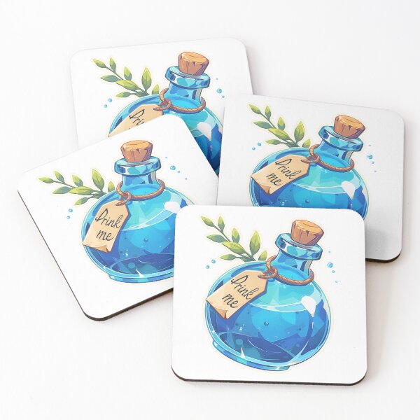 Item preview, Drink me potion bottle designed and sold by MendaciousMina.