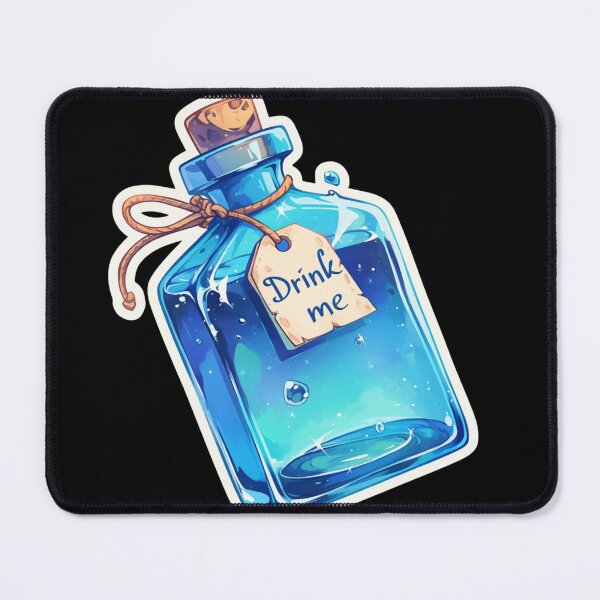 Item preview, Drink me potion bottle designed and sold by MendaciousMina.