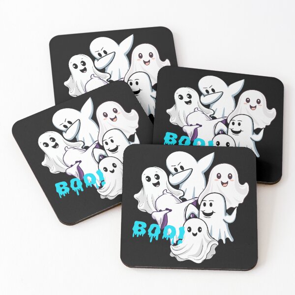 Item preview, American Graffiti Halloween Ghosts Boo designed and sold by AgaArtStudio.
