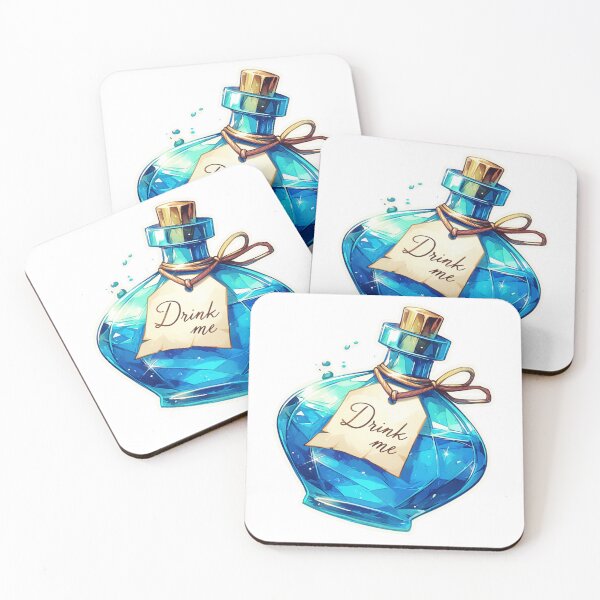 Item preview, Drink me potion bottle designed and sold by MendaciousMina.