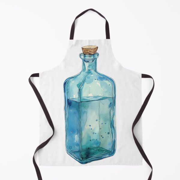 Item preview, Blue potion bottle designed and sold by MendaciousMina.