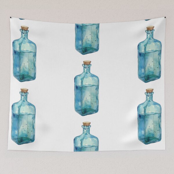 Item preview, Blue potion bottle designed and sold by MendaciousMina.