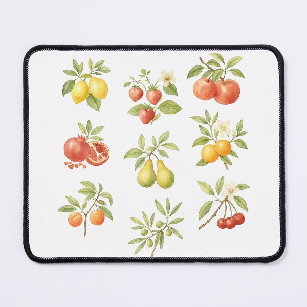 Item preview, Vintage Fruit Botanical Illustration Set designed and sold by ArtfulWeave.