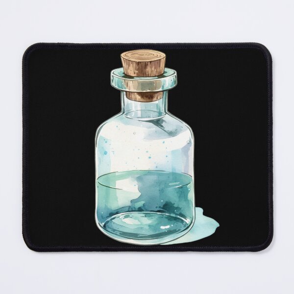 Item preview, Blue potion bottle designed and sold by MendaciousMina.