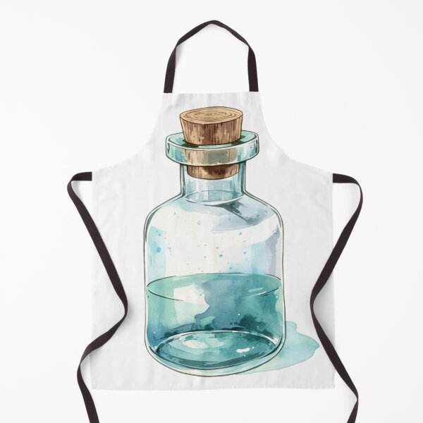 Item preview, Blue potion bottle designed and sold by MendaciousMina.