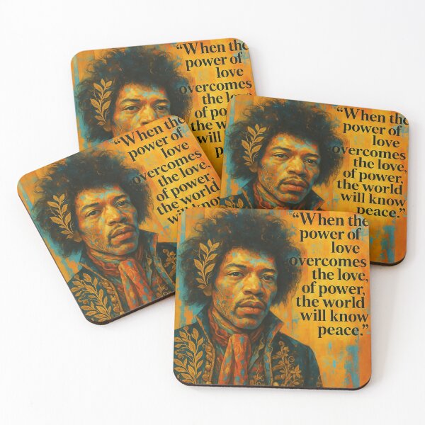 Aperçu de l'œuvre Jimi Hendrix créée et vendue par goldylonglocks.