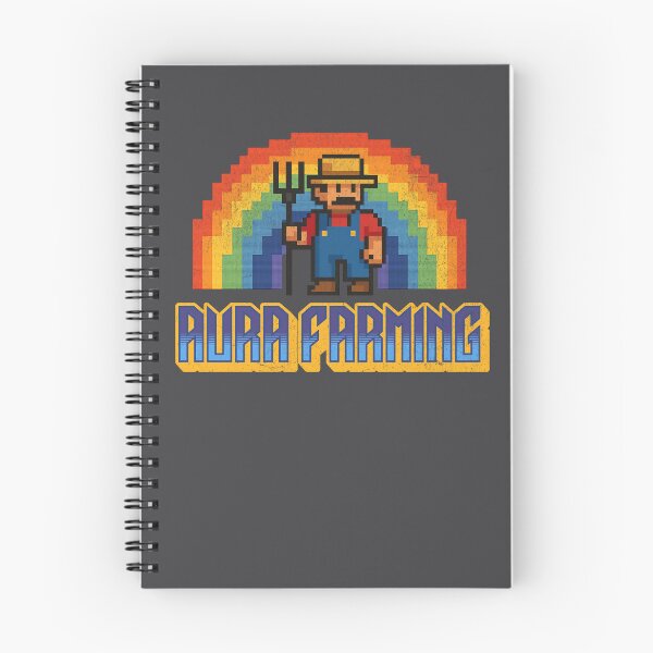 Item preview, Aura Farming Meme Retro Pixel Design Gen Alpha Slang designed and sold by chrisrivait.