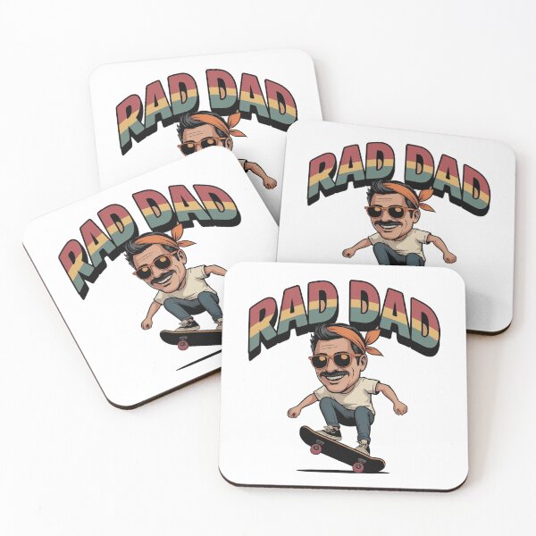 Item preview, Rad Dad Skateboard Design designed and sold by PrintAtelier.