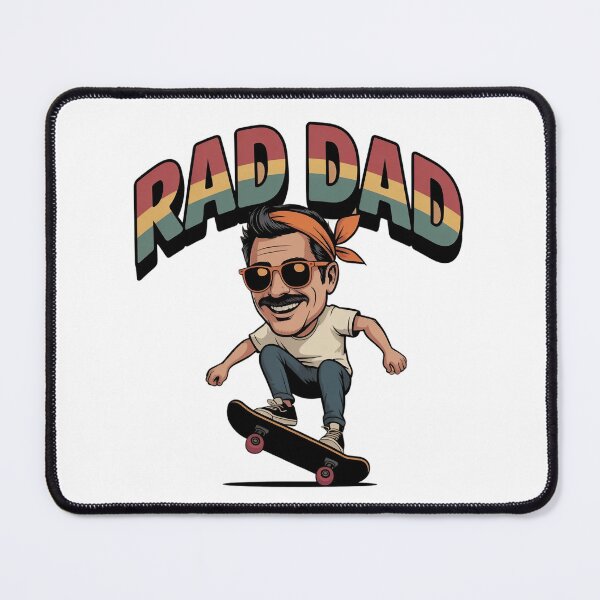 Item preview, Rad Dad Skateboard Design designed and sold by PrintAtelier.