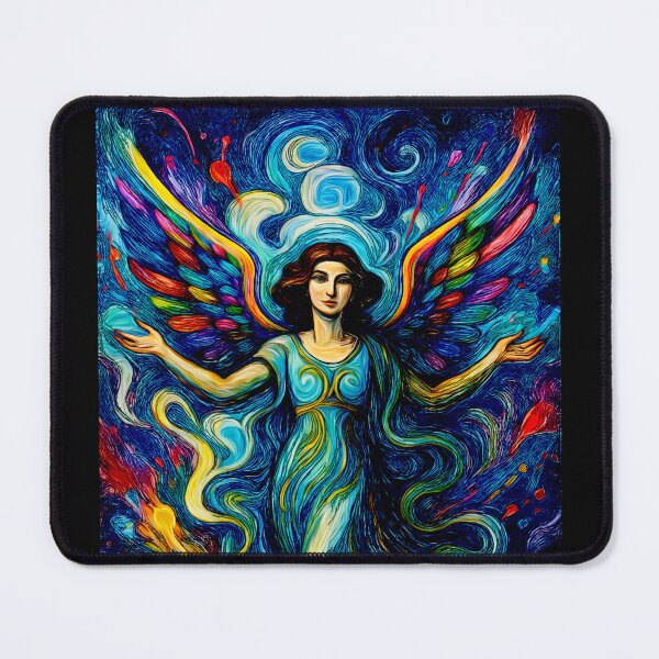 Item preview, Pop Art Golden Colorful Angel Surrealistic Version designed and sold by Helios Be. Lavsh.