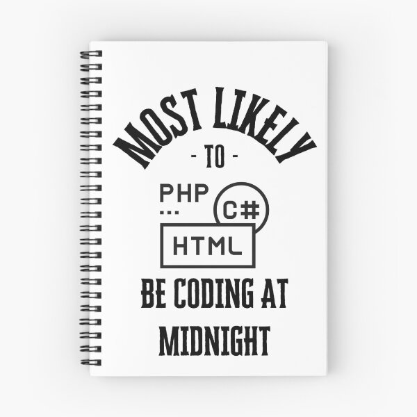 Item preview, Most likely to be coding at midnight designed and sold by Robynkie.