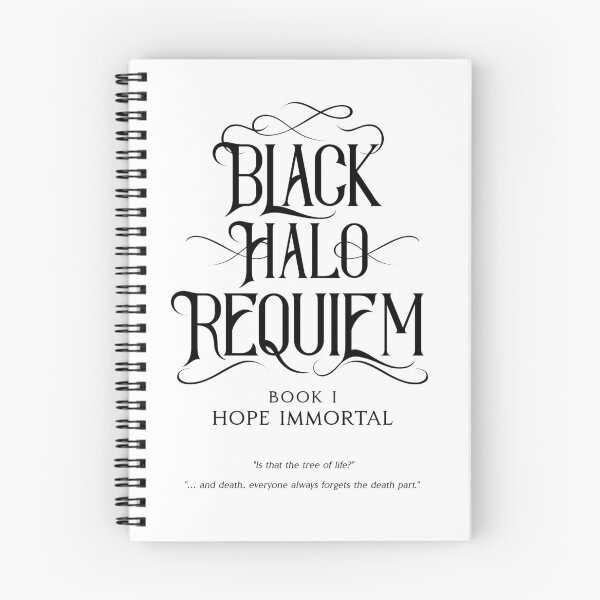 Item preview, Black Halo Requiem Title Page designed and sold by AuroraMediant.