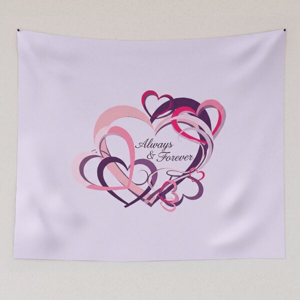 Item preview, Always & Forever Hearts designed and sold by Owcomm.