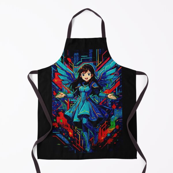 Item preview, Pop Art Golden Colorful Angel Futuristic Japanese Version designed and sold by Helios Be. Lavsh.