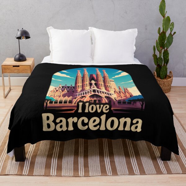 Item preview, I Love Barcelona Spain – Sagrada Familia Travel Souvenir Gift designed and sold by robyclub.