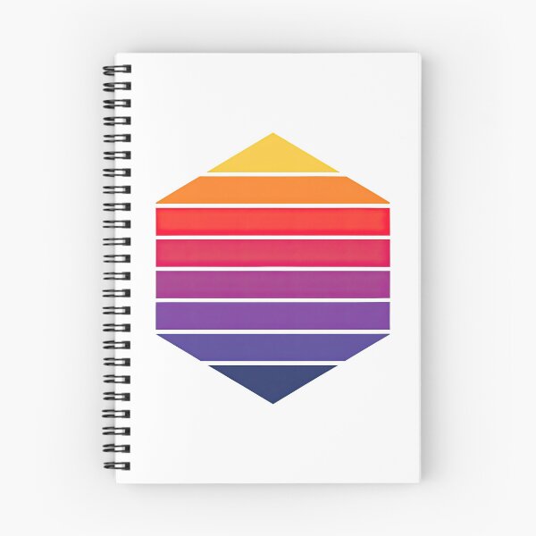 Item preview, Geometric Sunset Gradient Hexagon Design designed and sold by ArtfulWeave.
