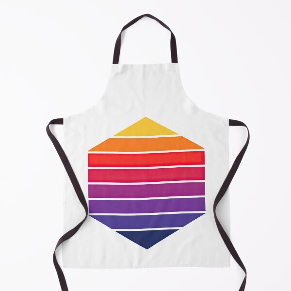 Item preview, Geometric Sunset Gradient Hexagon Design designed and sold by ArtfulWeave.