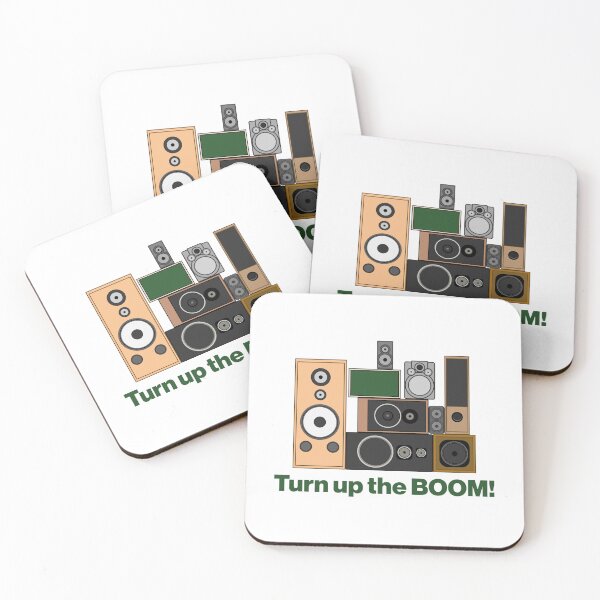 Item preview, Turn Up the Boom! designed and sold by Kipepeo Design Ltd..