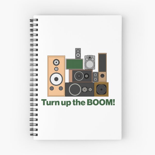 Item preview, Turn Up the Boom! designed and sold by Kipepeo Design Ltd..