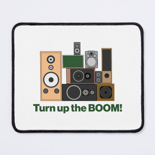 Item preview, Turn Up the Boom! designed and sold by Kipepeo Design Ltd..