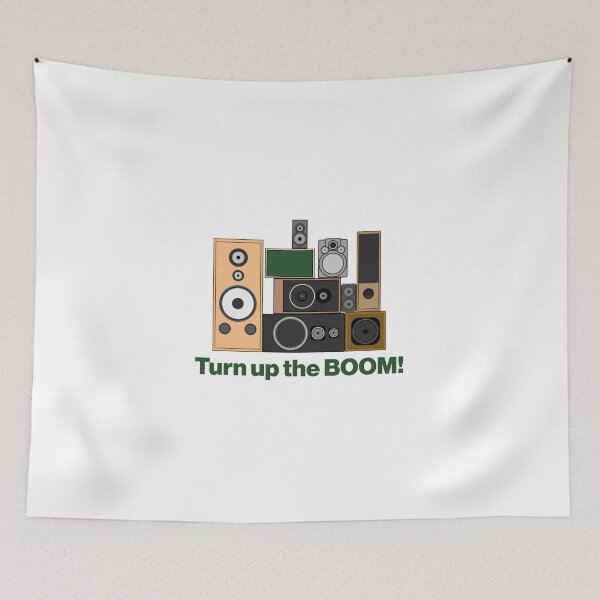 Item preview, Turn Up the Boom! designed and sold by Kipepeo Design Ltd..