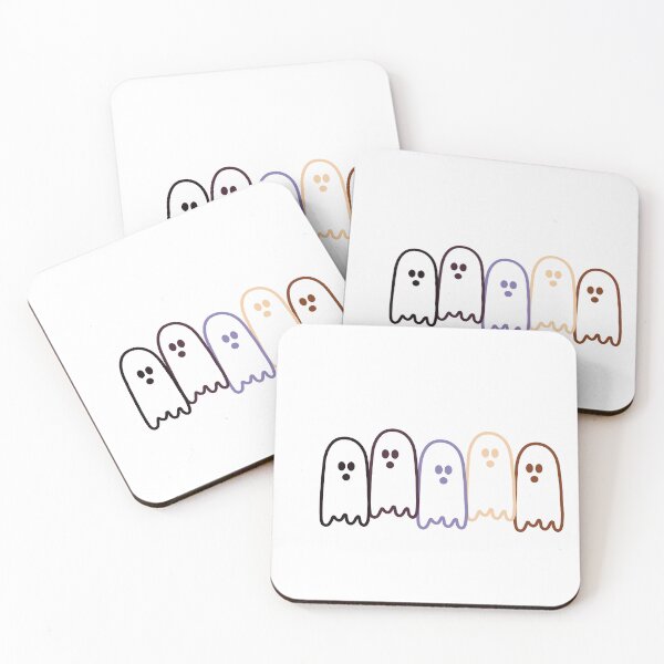 Item preview, Cute Pastel Spooky Halloween Friendly Ghosts - Halloween Ghosts  designed and sold by Aesthetic Crew.