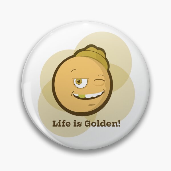 Artikelvorschau, Das Leben ist golden! entworfen und verkauft von Kipepeo Design Ltd..