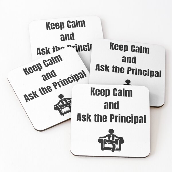 Item preview, Keep Calm and Ask the Principal – School Leadership Humor Design designed and sold by Kindloom.
