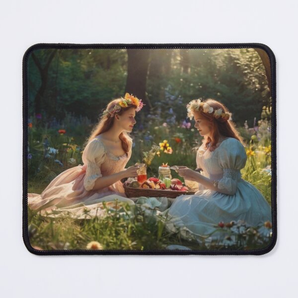 Artikelvorschau, Elegant Victorian Women Garden Picnic entworfen und verkauft von BlareBlare.