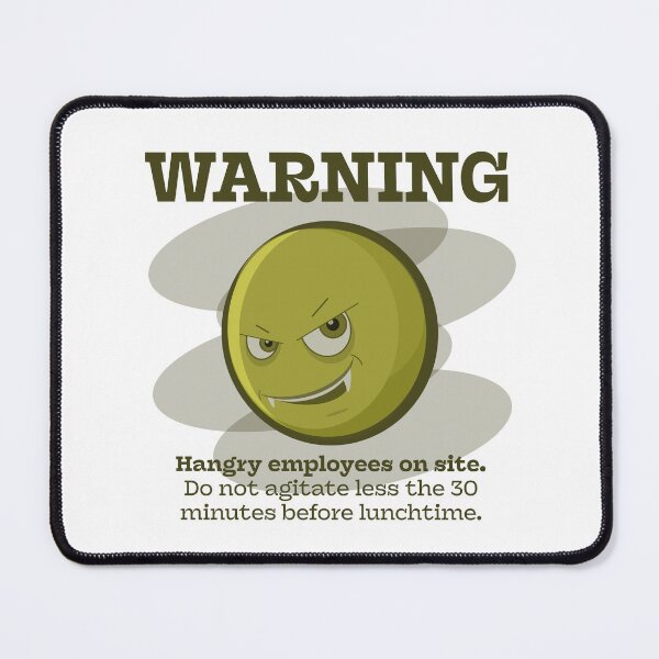 Item preview, Hangry Work designed and sold by Kipepeo Design Ltd..
