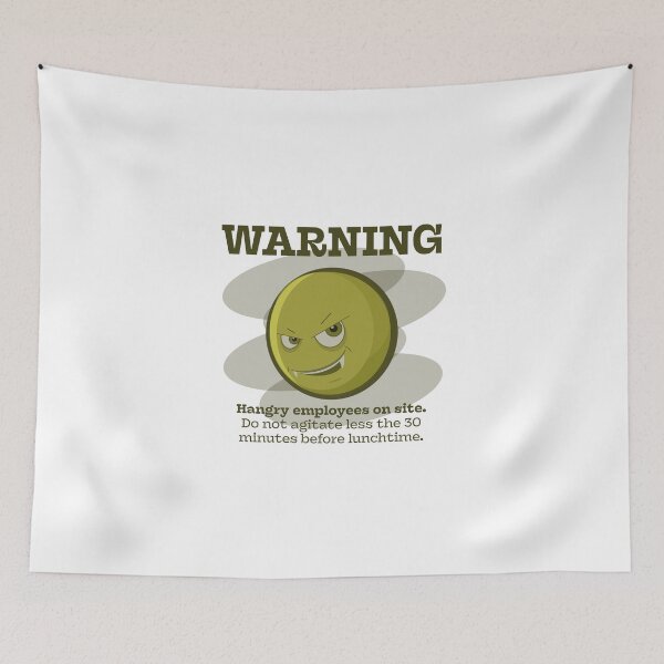 Item preview, Hangry Work designed and sold by Kipepeo Design Ltd..
