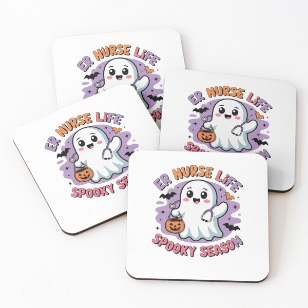 Item preview, Emergency Department Funny ER Nurse Halloween Spooky Season designed and sold by Mateusz Majcherek.