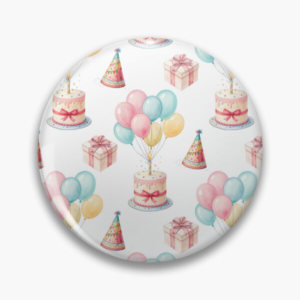 Item preview, Happy Birthday Party Celebration Seamless Pattern designed and sold by Pani-Malyuvalka.