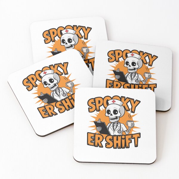Item preview, Emergency Department Funny ER Nurse Halloween Spooky Season designed and sold by Mateusz Majcherek.