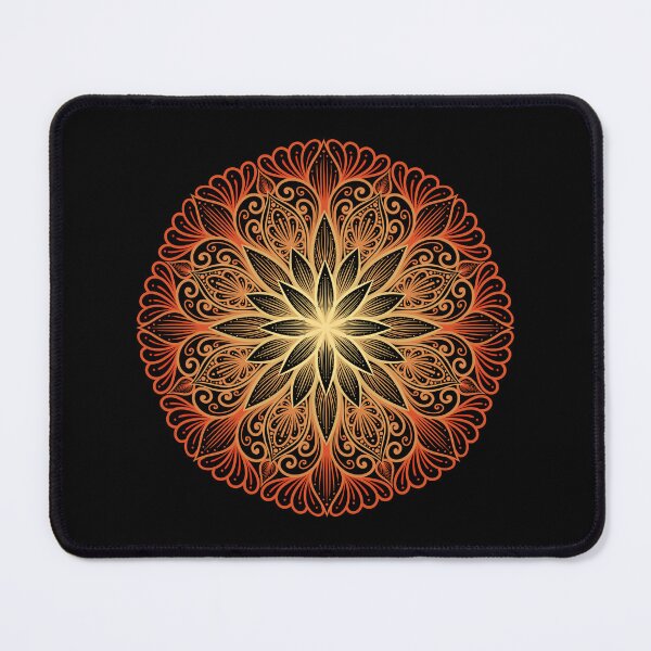 Item preview, Golden sunset mandala designed and sold by Aakanksha97.