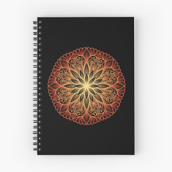 Item preview, Golden sunset mandala designed and sold by Aakanksha97.
