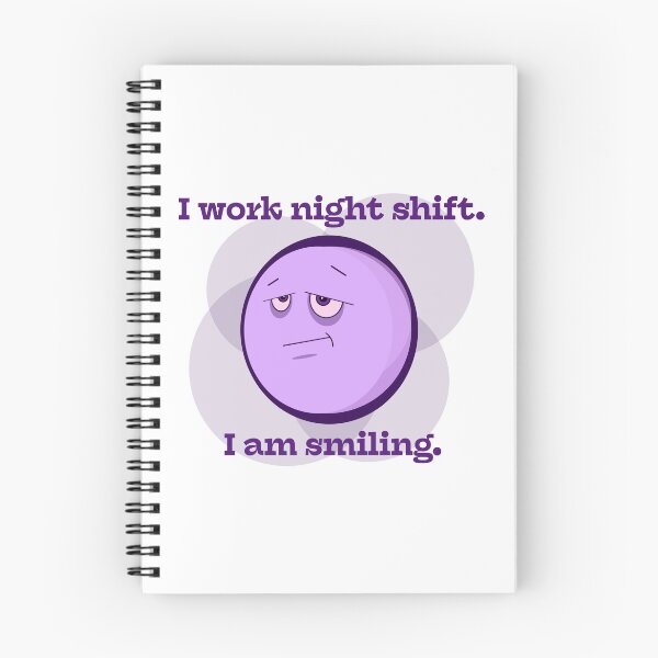 Item preview, Night Shift Smile designed and sold by Kipepeo Design Ltd..