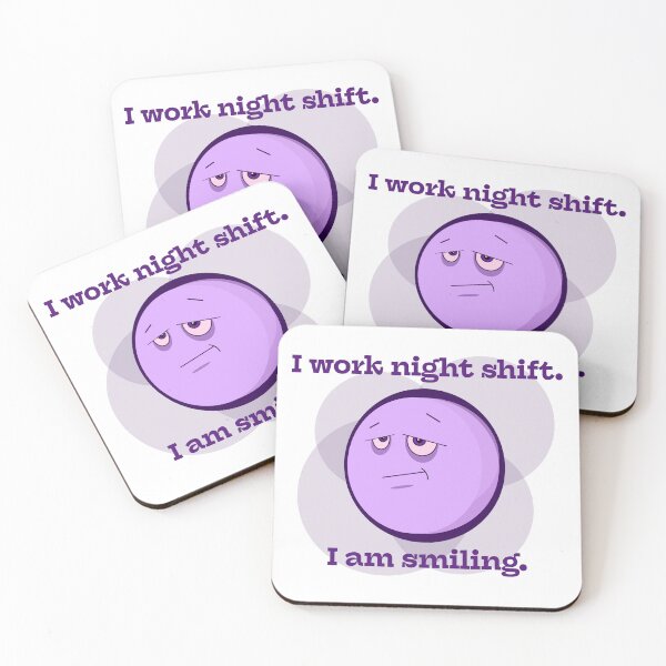 Item preview, Night Shift Smile designed and sold by Kipepeo Design Ltd..