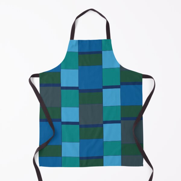 Item preview, Geometric Blues and Greens designed and sold by Candi Oldfield.