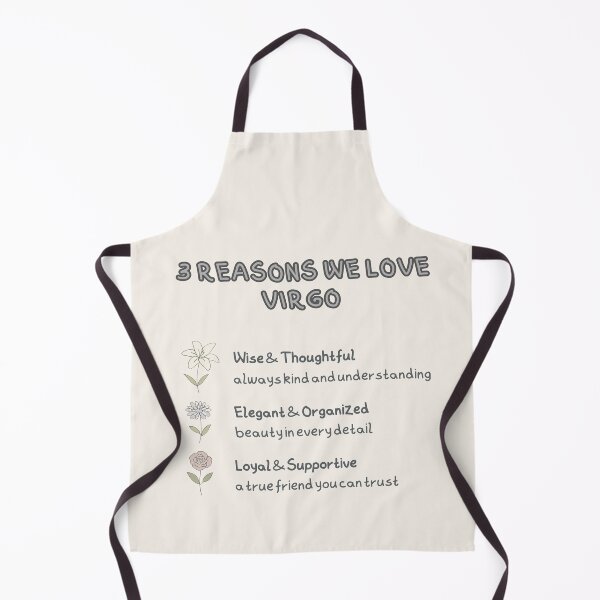 Item preview, Virgo Zodiac Design ♍ 3 Reasons We Love Virgo | Astrology Gift & Star Sign Art designed and sold by RoraLily.