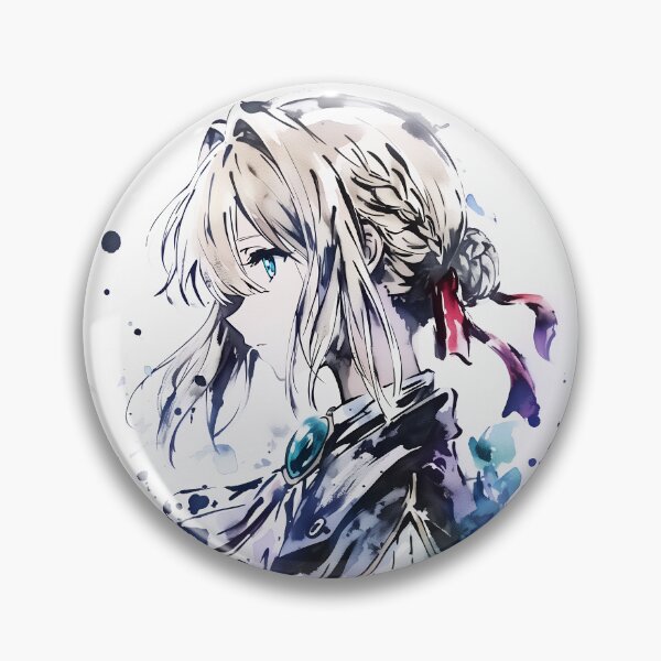 Item preview, Watercolor Violet Evergarden designed and sold by SchellStation.