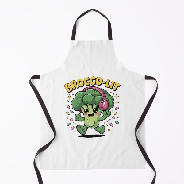 Item preview, Brocco-Lit Kawaii Broccoli T-Shirt designed and sold by AmabelleAtelier.