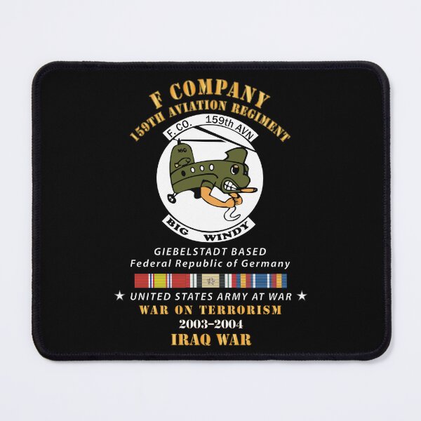 Item preview, Army - F Company, 159th Aviation Regiment - Based Giebelstadt, Germany, War on Terrorism - Iraq War 2003-2004X 300 designed and sold by Military Insignia Products.