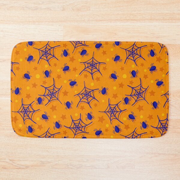 Item preview, Spiders with Web Halloween Pattern Design designed and sold by Farissa Designs.