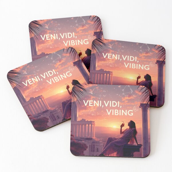 Item preview, Veni, Vidi, Vibing: Retro Roman Art designed and sold by mkenz7.