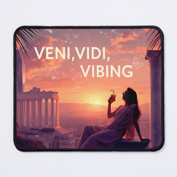 Item preview, Veni, Vidi, Vibing: Retro Roman Art designed and sold by mkenz7.