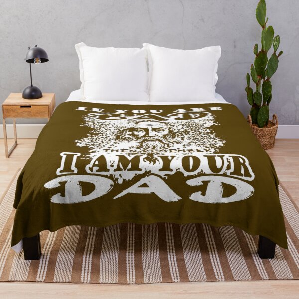 Item preview, Funny Christian Typographic Quote – If You Are Bad Then Remember I Am Your Dad | white design designed and sold by ZechJohnRB.