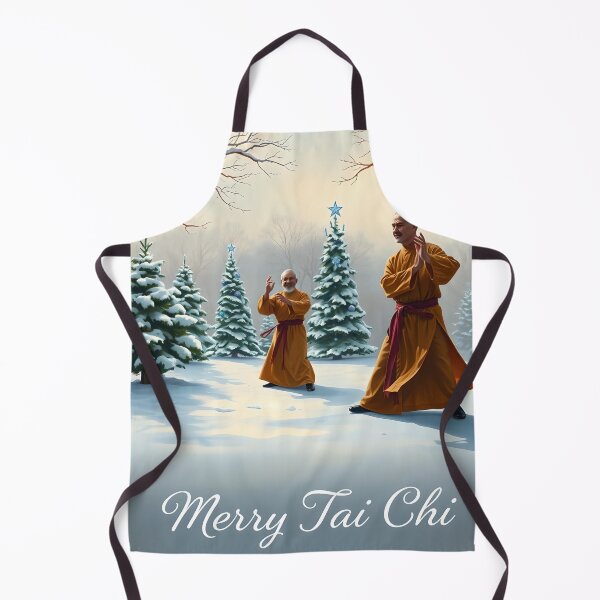 Item preview, Merry Tai Chi (two Monks) designed and sold by HofTao.