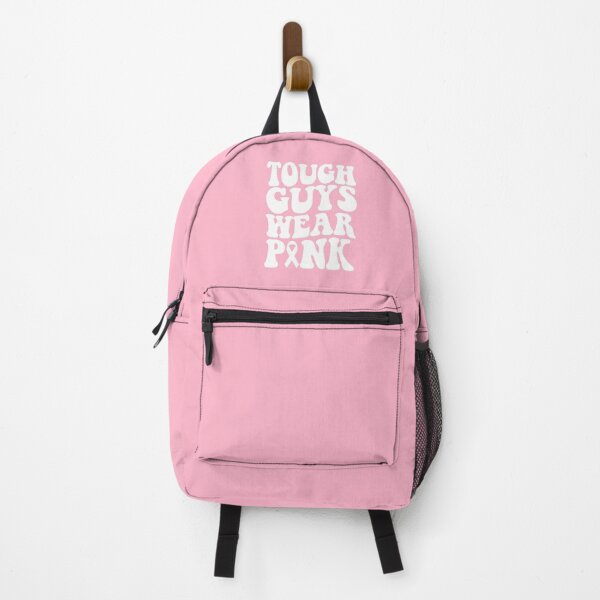 Item preview, Tough Guys Wear Pink Shirt – Breast Cancer Awareness Ribbon Design designed and sold by Alluka Brand.