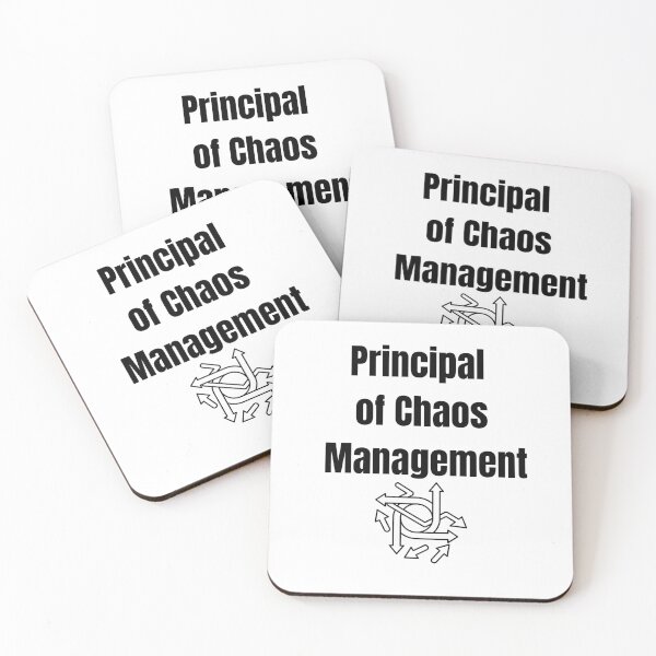 Item preview, Principal of Chaos Management – Funny School & Office Leadership Design designed and sold by Kindloom.
